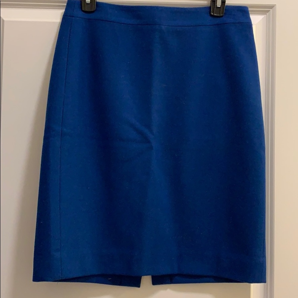 Jcrew wool pencil skirt